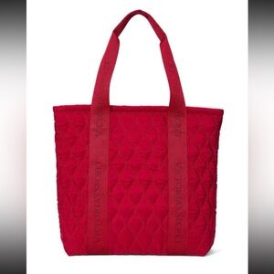 Victoria's Secret Quilted Dark Red (NWT)